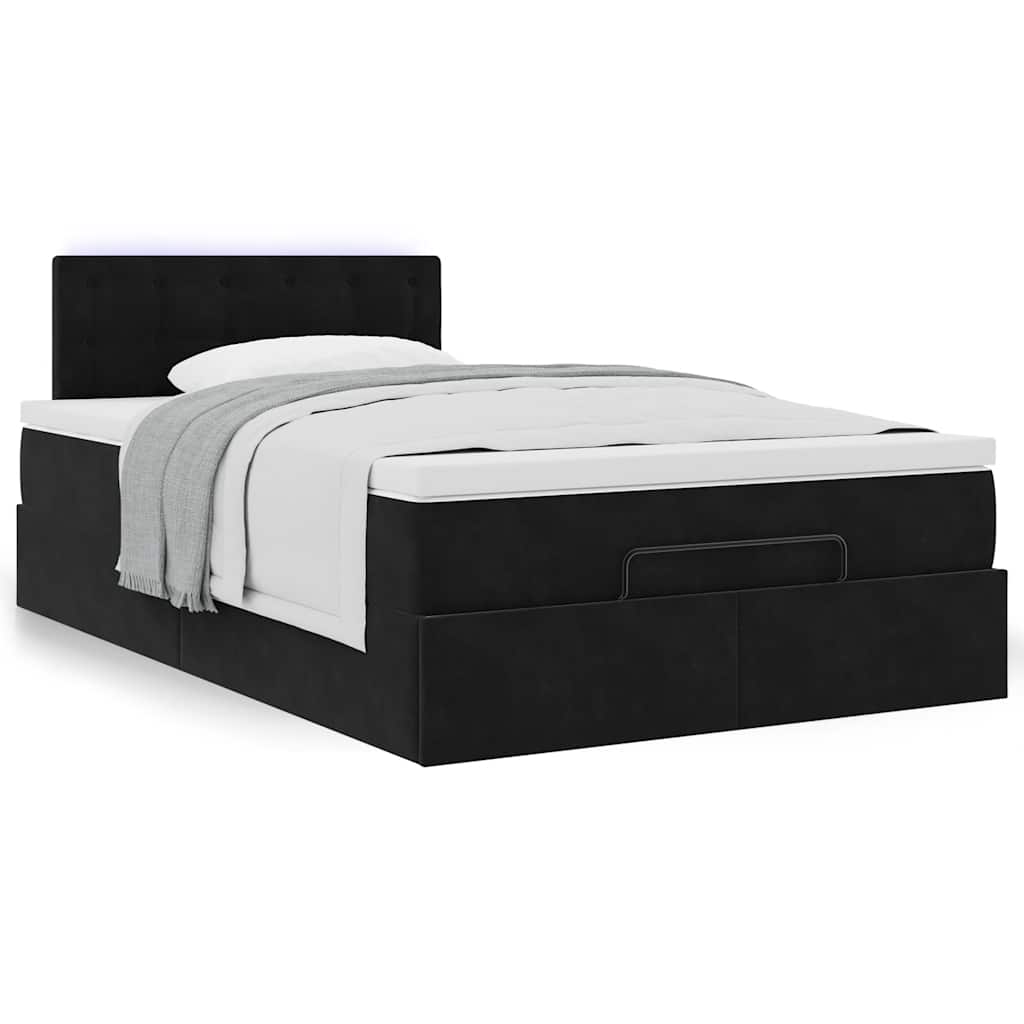 8721158467379_g_en_hd_2 vidaXL Ottoman Bed with Mattress Black King Single Velvet - Image 4