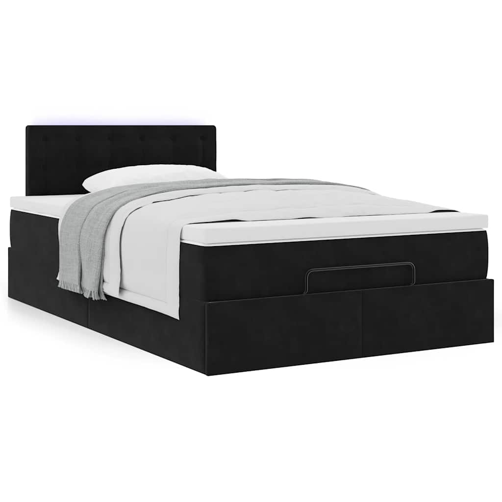 8721158467379_g_en_hd_3 vidaXL Ottoman Bed with Mattress Black King Single Velvet - Image 5