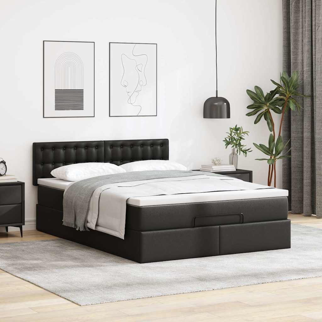 8721158469649_g_en_hd_2 vidaXL Ottoman Bed with Mattresses & LEDs Black Double Faux Leather - Image 4