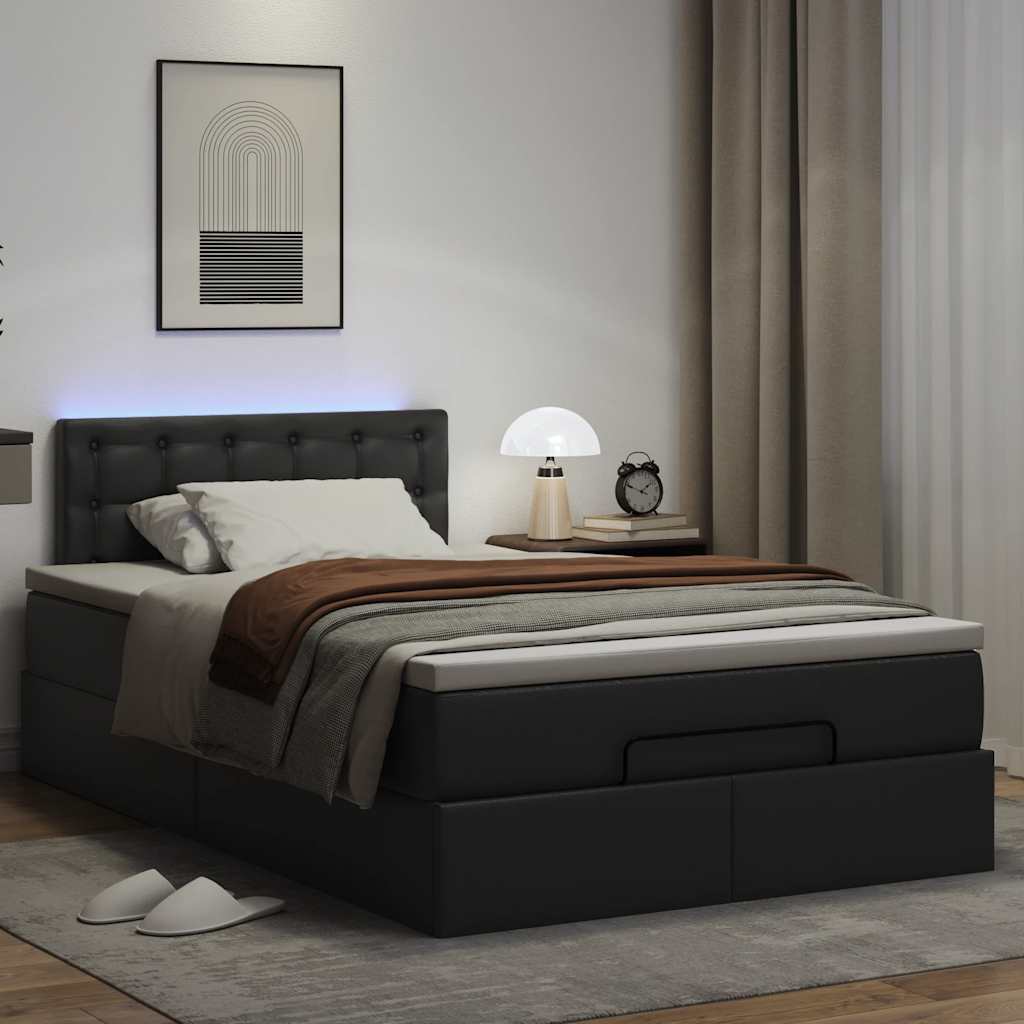 8721158469663_g_en_hd_1 vidaXL Ottoman Bed with Mattresses & LEDs Black King Single Faux Leather - Image 3