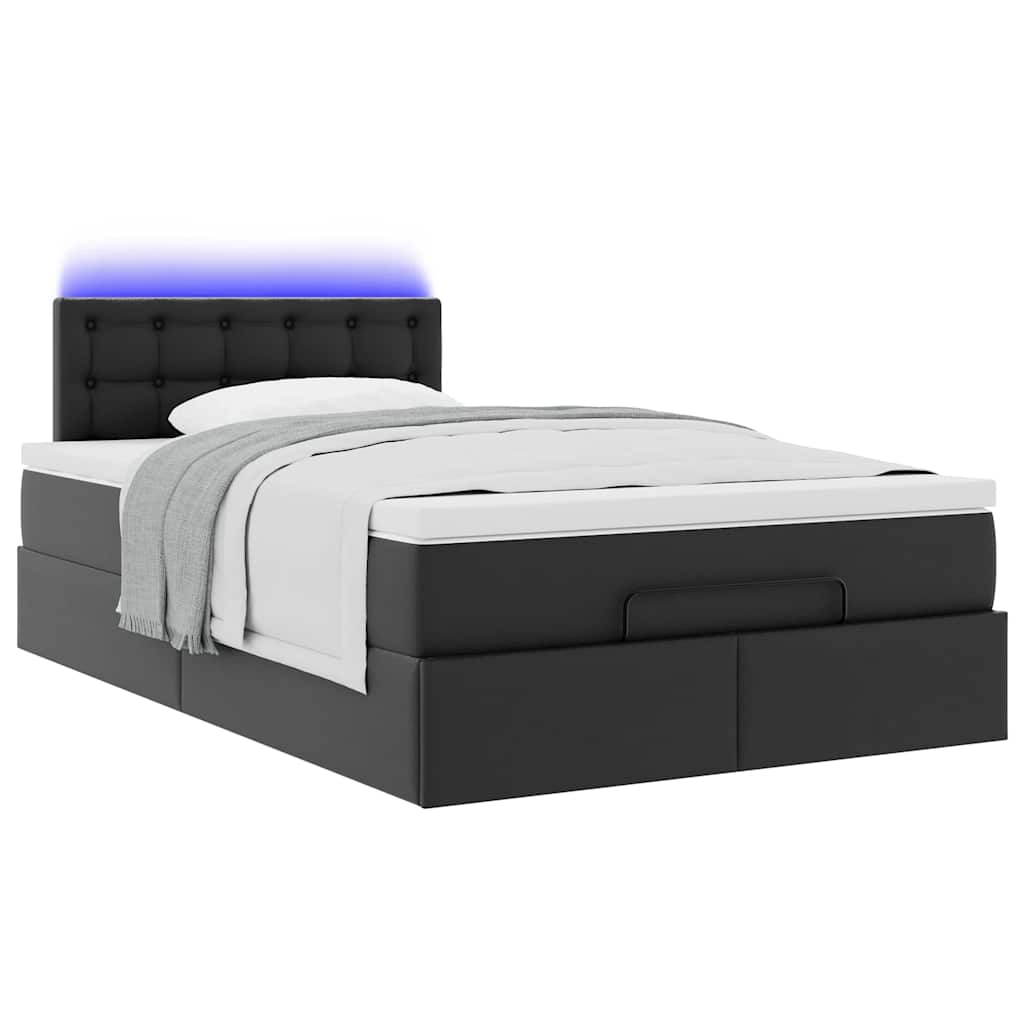 8721158469663_g_en_hd_4 vidaXL Ottoman Bed with Mattresses & LEDs Black King Single Faux Leather - Image 6