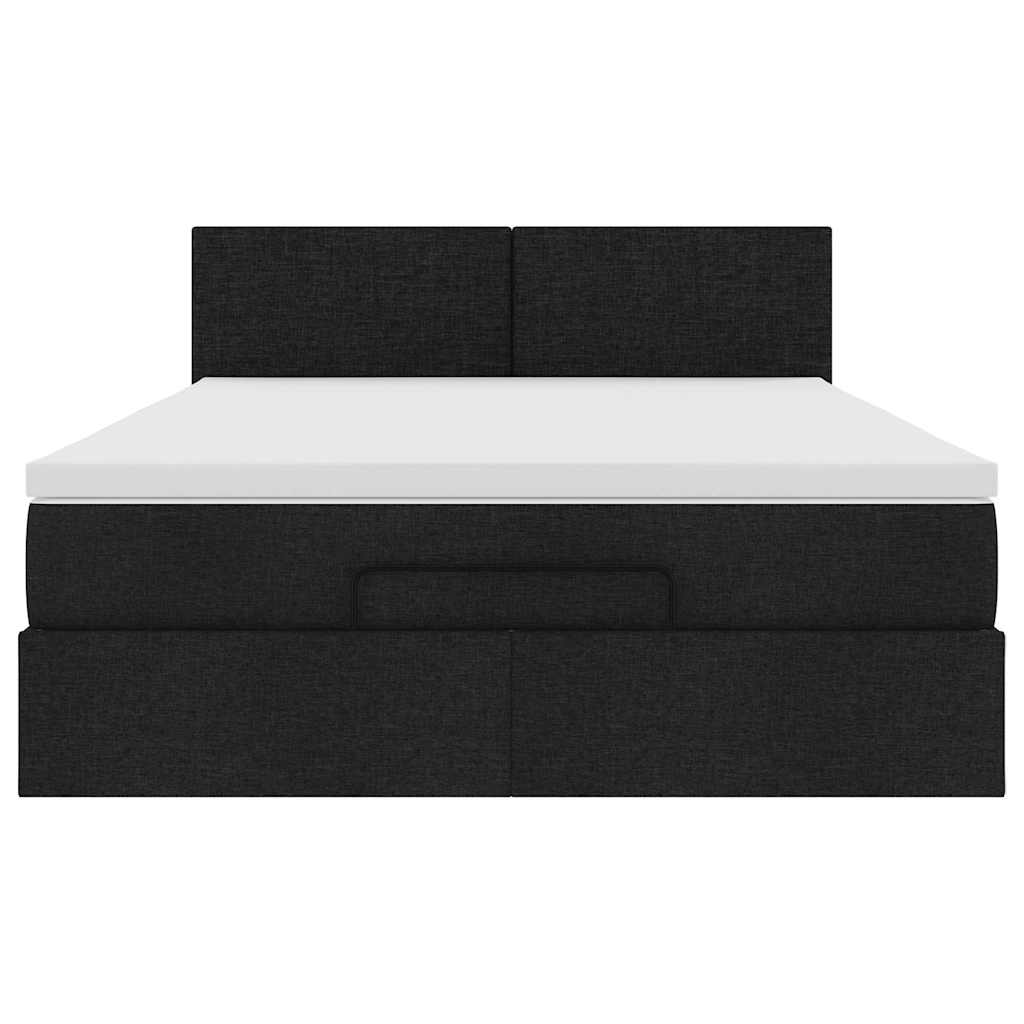 8721158470478_g_en_hd_6 vidaXL Ottoman Bed with Mattress & LEDs Black Queen Fabric - Image 8
