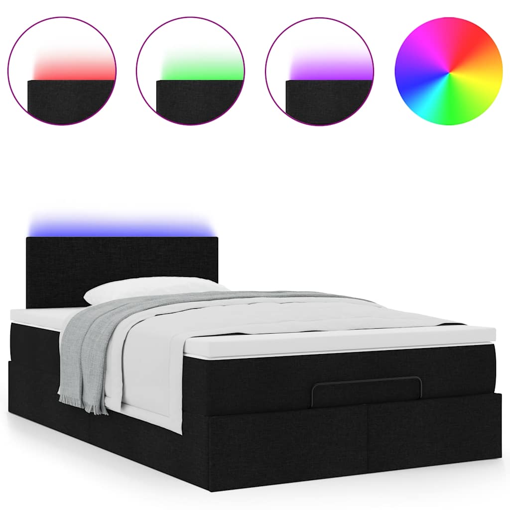 8721158470492_g_en_hd_3 vidaXL Ottoman Bed with Mattress & LEDs Black King Single Fabric - Image 5