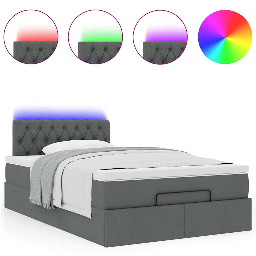 8721158472144_g_en_hd_2 vidaXL Ottoman Bed with Mattress & LEDs Dark Grey King Single Fabric - Image 4
