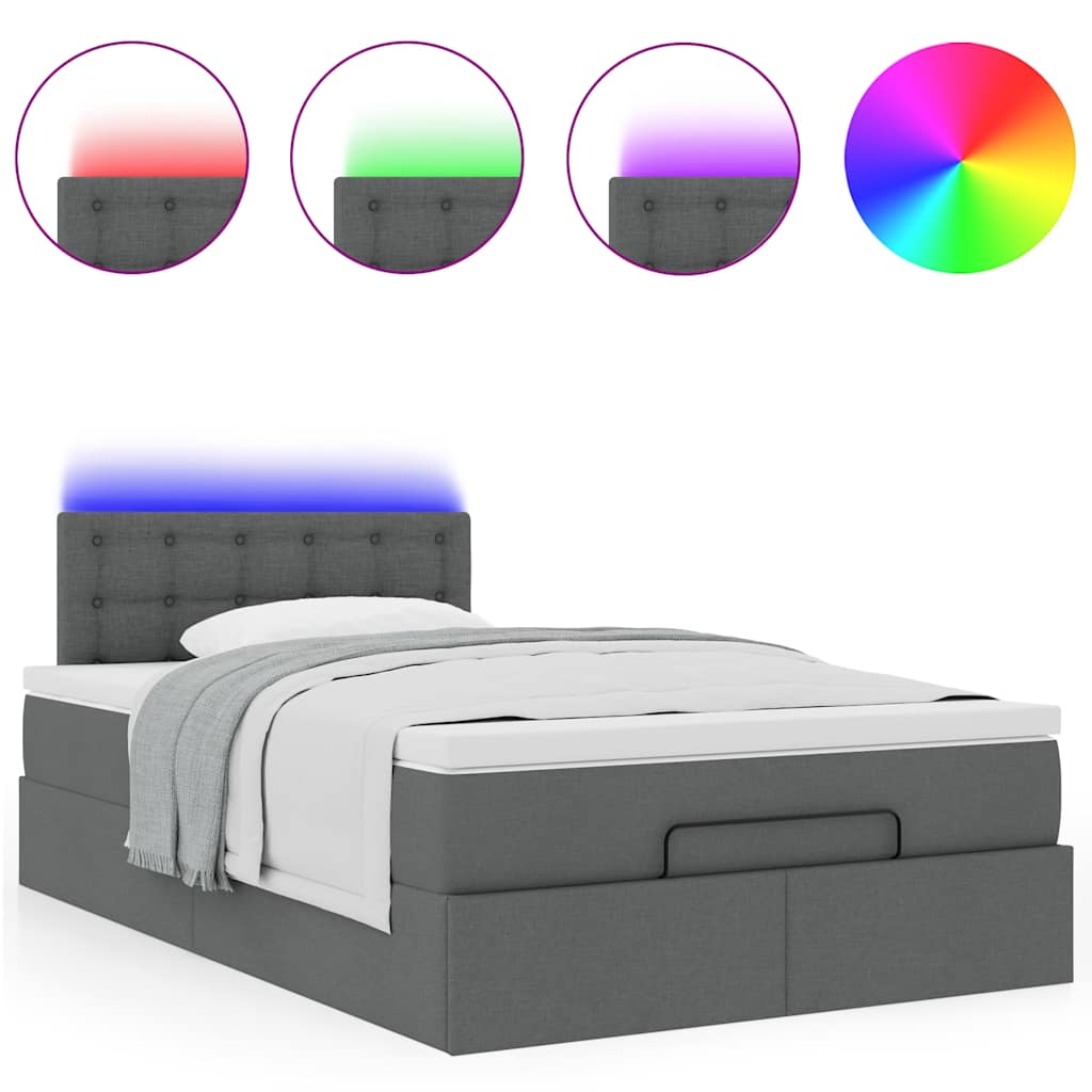 8721158472977_g_en_hd_3 vidaXL Ottoman Bed with Mattress & LEDs Dark Grey King Single Fabric - Image 5