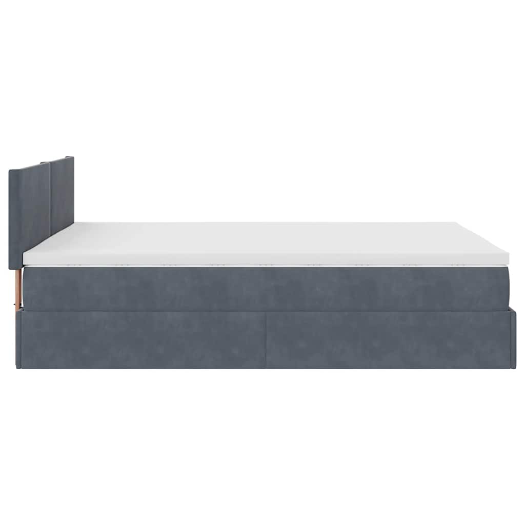 8721158473677_g_en_hd_7 vidaXL Ottoman Bed with Mattress & LEDs Dark Grey Queen Velvet - Image 9