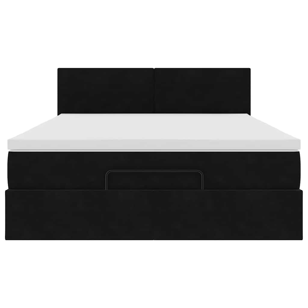 8721158473684_g_en_hd_4 vidaXL Ottoman Bed with Mattress & LEDs Black Queen Velvet - Image 6