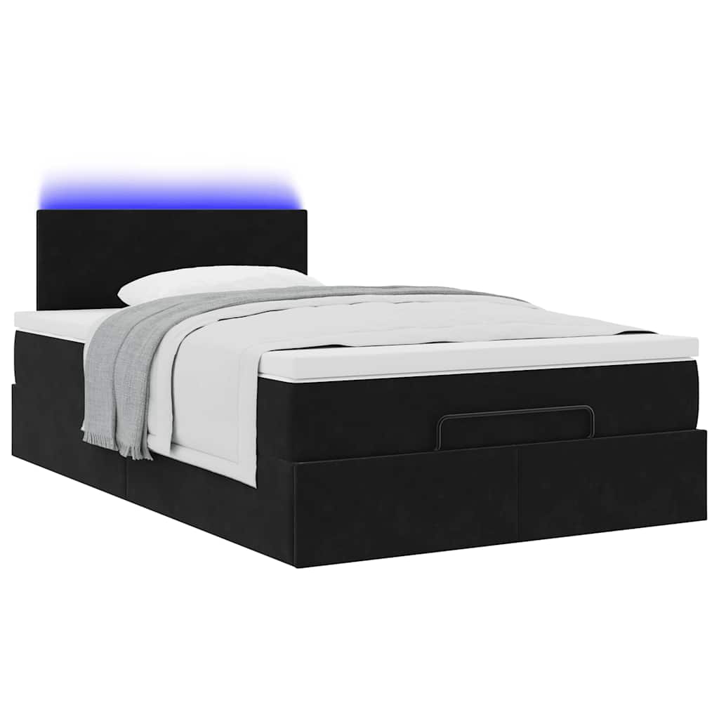 8721158473707_g_en_hd_1 vidaXL Ottoman Bed with Mattress & LEDs Black King Single Velvet - Image 3