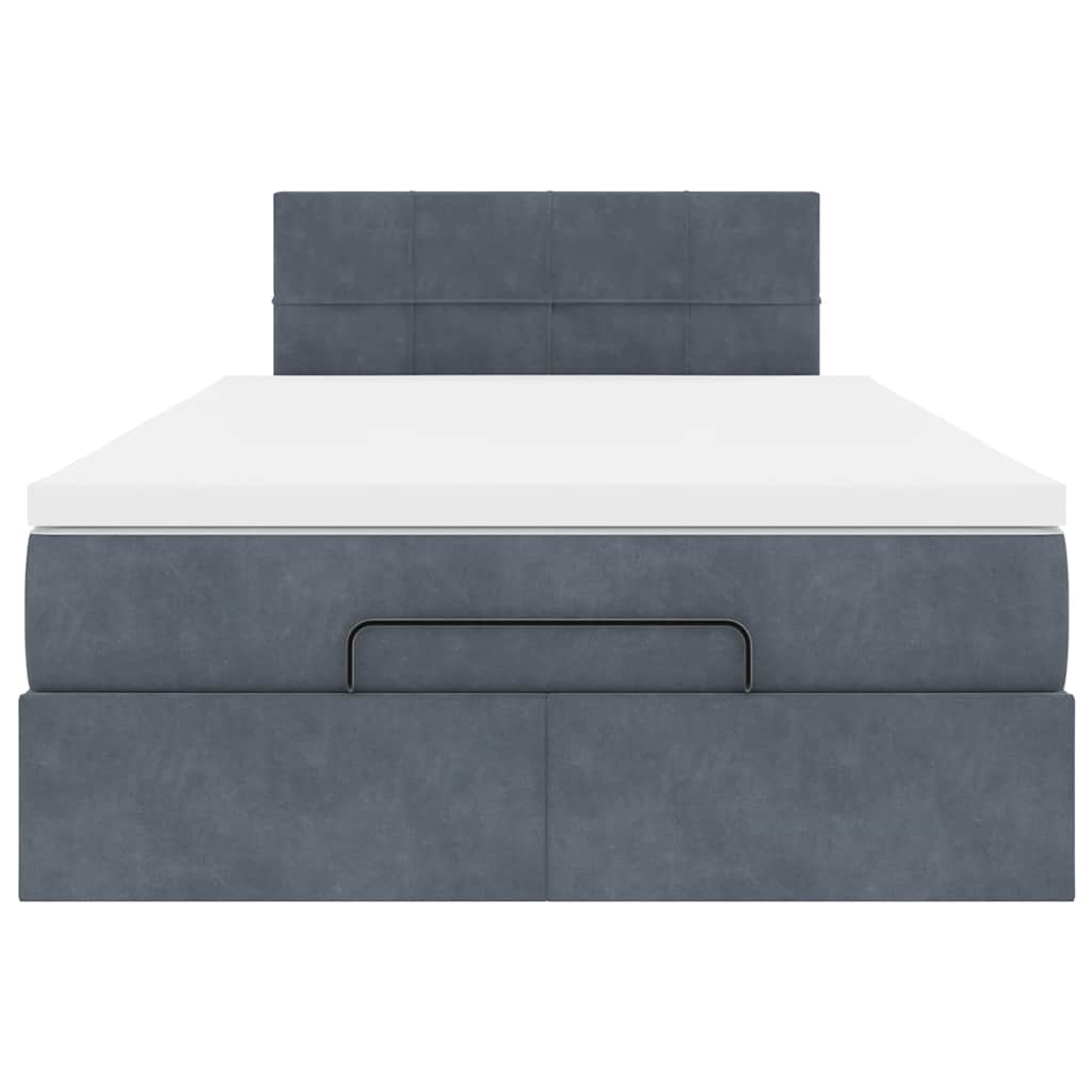 8721158474414_g_en_hd_4 vidaXL Ottoman Bed with Mattress & LEDs Dark Grey King Single Velvet - Image 6