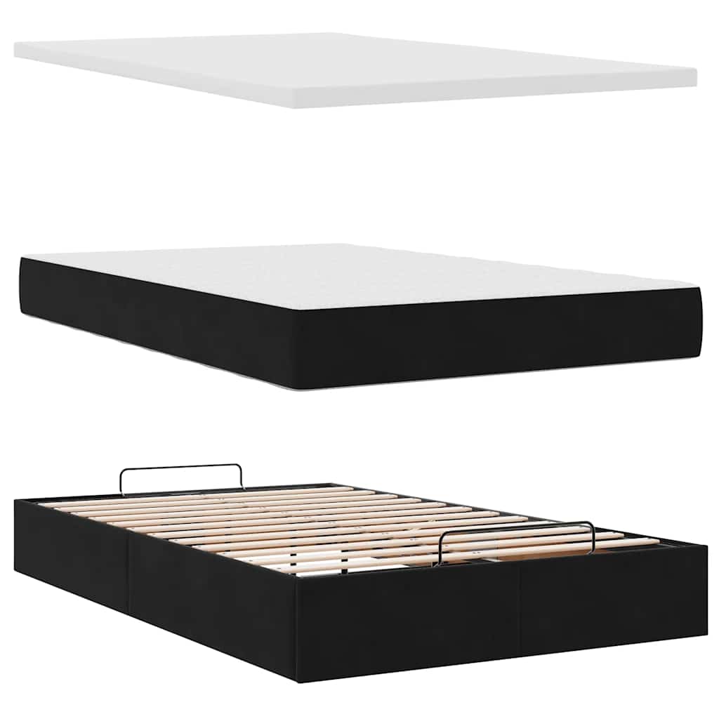 8721158474421_g_en_hd_5 vidaXL Ottoman Bed with Mattress & LEDs Black King Single Velvet - Image 7