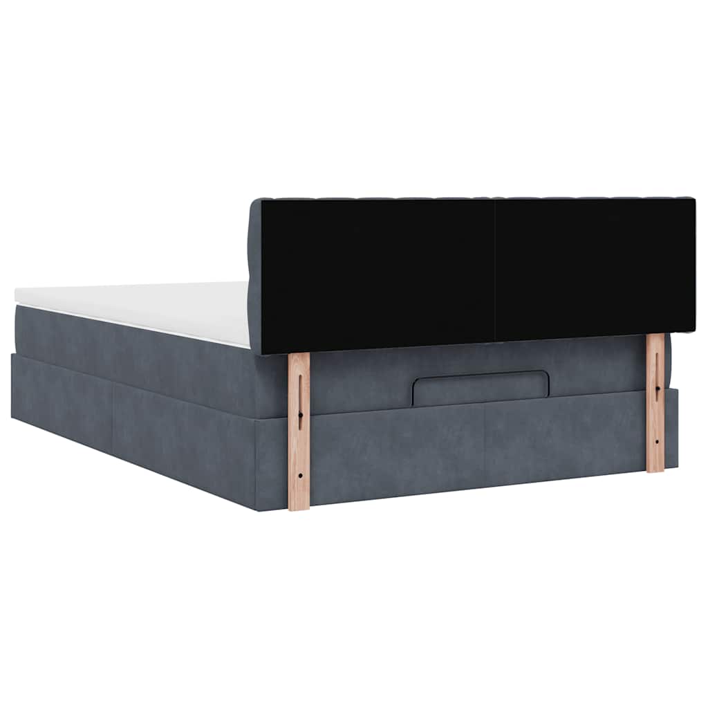 8721158475114_g_en_hd_10 vidaXL Ottoman Bed with Mattress & LEDs Dark Grey Queen Velvet - Image 12
