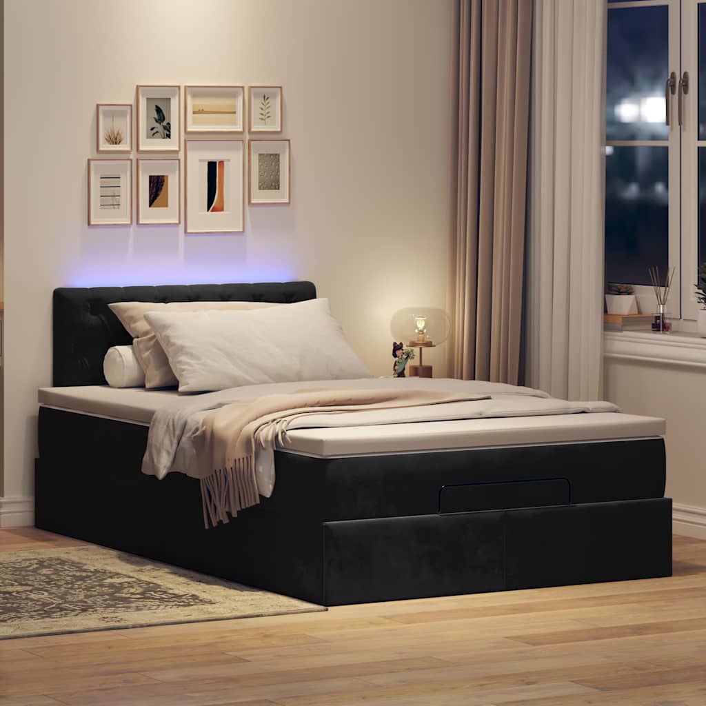 8721158475145_g_en_hd_1 vidaXL Ottoman Bed with Mattress & LEDs Black King Single Velvet - Image 3