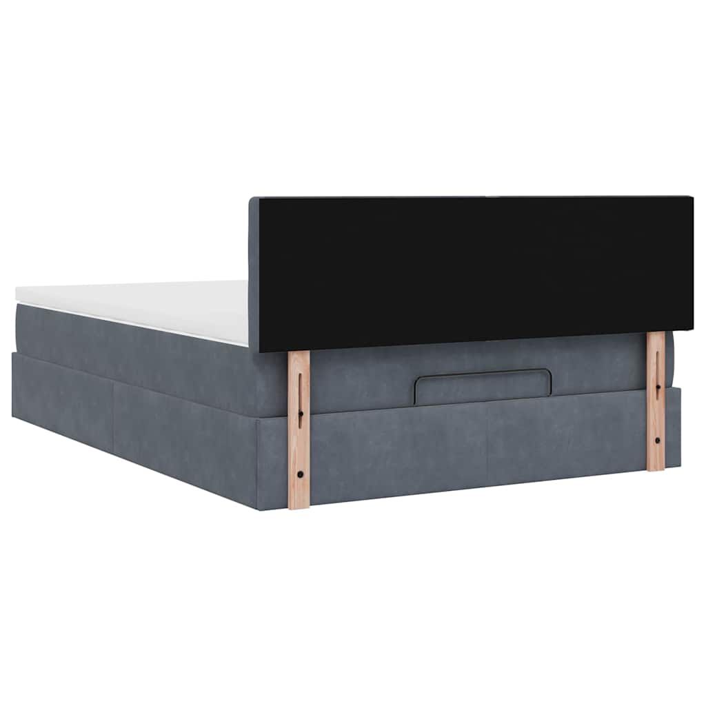8721158475831_g_en_hd_10 vidaXL Ottoman Bed with Mattress & LEDs Dark Grey Queen Velvet - Image 12