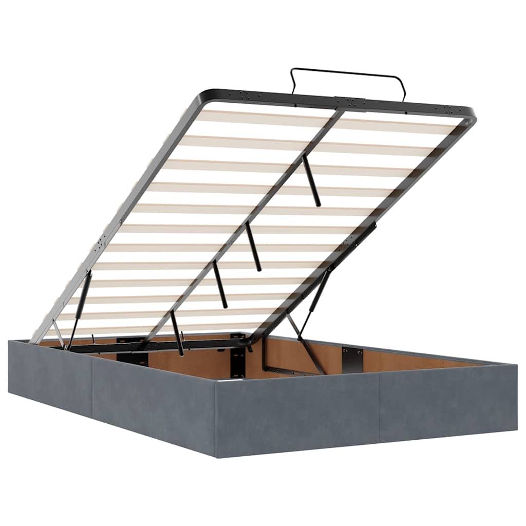 8721158475855_g_en_hd_11 vidaXL Ottoman Bed with Mattress & LEDs Dark Grey King Single Velvet - Image 13