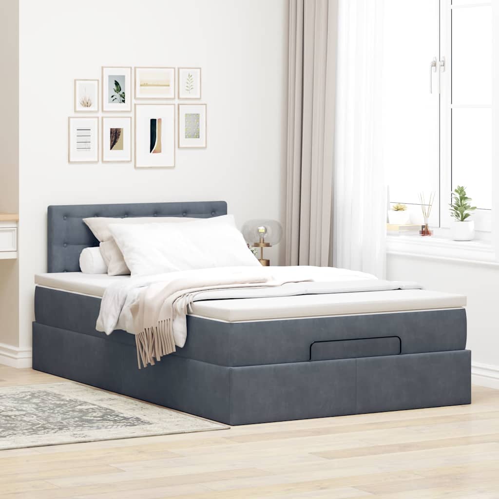 8721158475855_g_en_hd_2 vidaXL Ottoman Bed with Mattress & LEDs Dark Grey King Single Velvet - Image 4