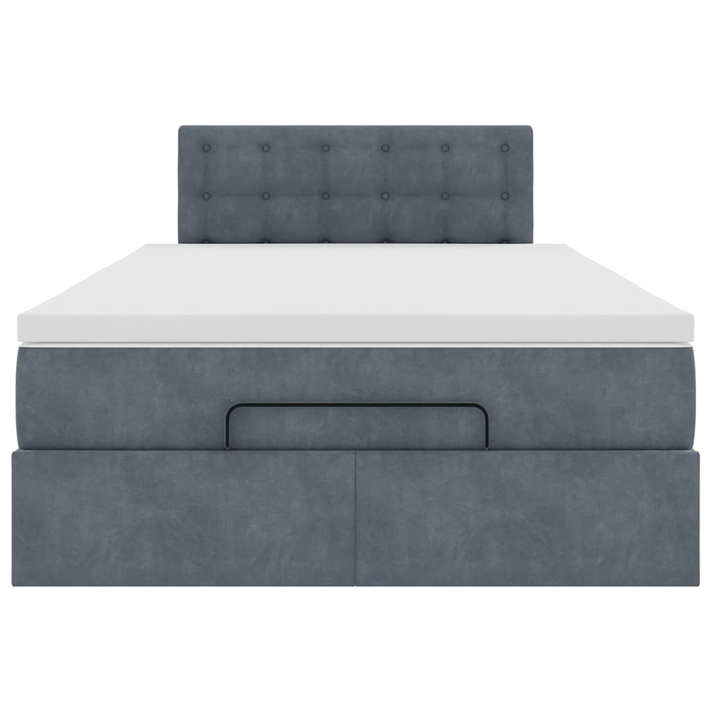8721158475855_g_en_hd_5 vidaXL Ottoman Bed with Mattress & LEDs Dark Grey King Single Velvet - Image 7