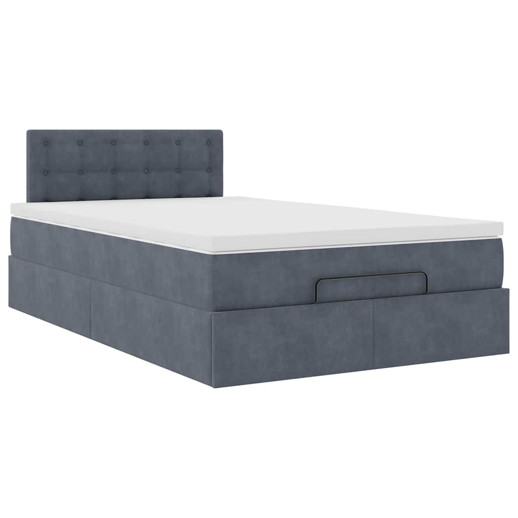 8721158475855_g_en_hd_8 vidaXL Ottoman Bed with Mattress & LEDs Dark Grey King Single Velvet - Image 10