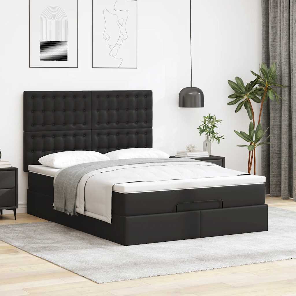 8721158478146_g_en_hd_1 vidaXL Ottoman Bed with Mattress Black Queen Faux Leather - Image 3