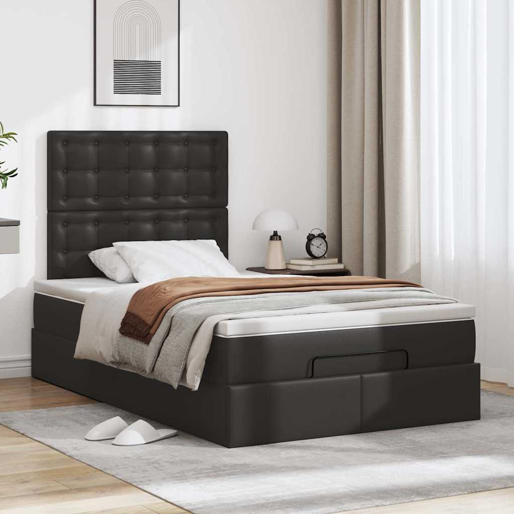 8721158478153_g_en_hd_1 vidaXL Ottoman Bed with Mattress Black King Single Faux Leather - Image 3
