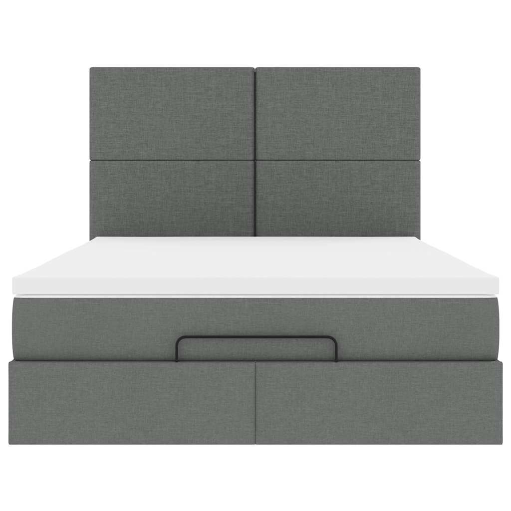 8721158478931_g_en_hd_5 vidaXL Ottoman Bed with Mattress Dark Grey Double Fabric - Image 7