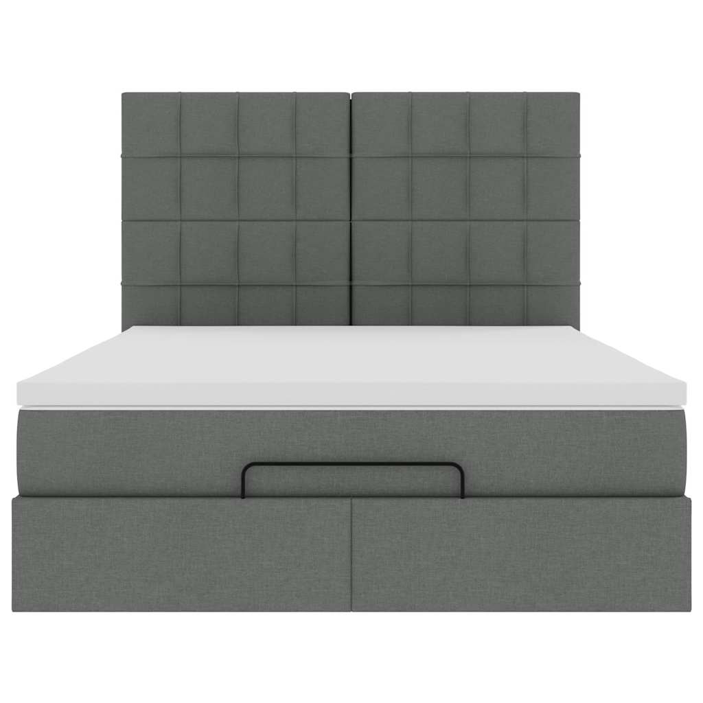 8721158479761_g_en_hd_5 vidaXL Ottoman Bed with Mattress Dark Grey Double Fabric - Image 7