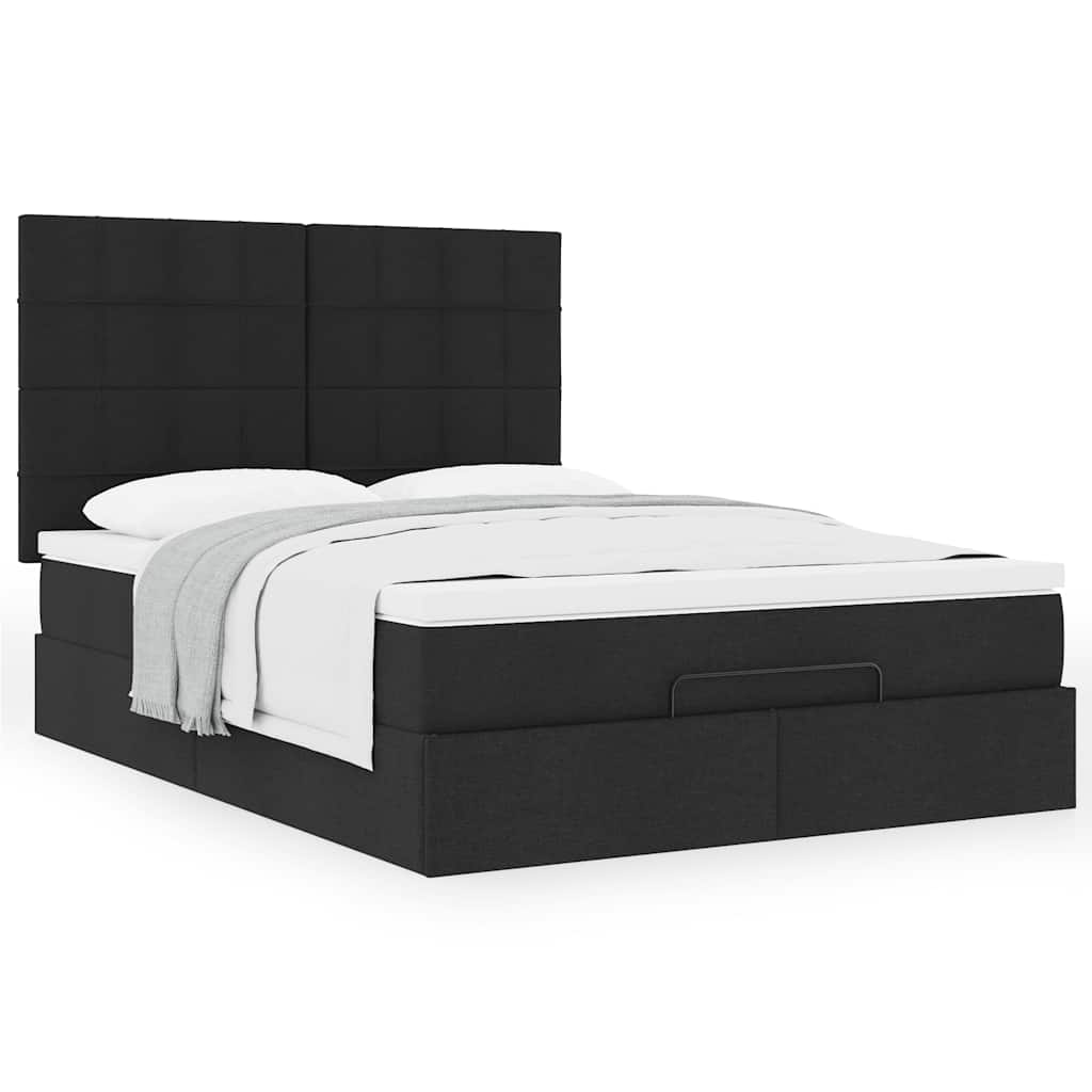 8721158479792_g_en_hd_2 vidaXL Ottoman Bed with Mattress Black Queen Fabric - Image 4