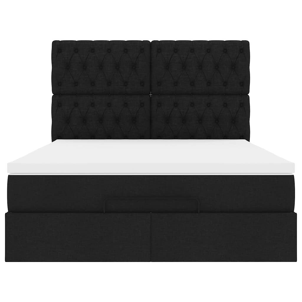 8721158480606_g_en_hd_5 vidaXL Ottoman Bed with Mattress Black Double Fabric - Image 7