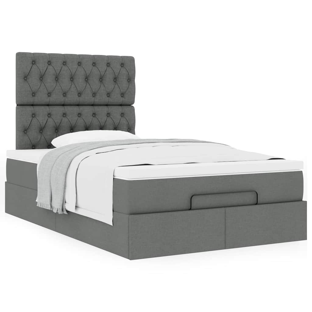 8721158480637_g_en_hd_2 vidaXL Ottoman Bed with Mattress Dark Grey King Single Fabric - Image 4