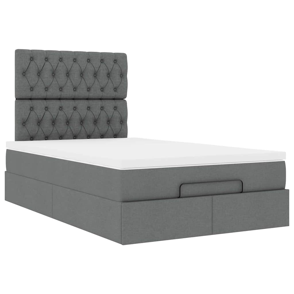 8721158480637_g_en_hd_4 vidaXL Ottoman Bed with Mattress Dark Grey King Single Fabric - Image 6