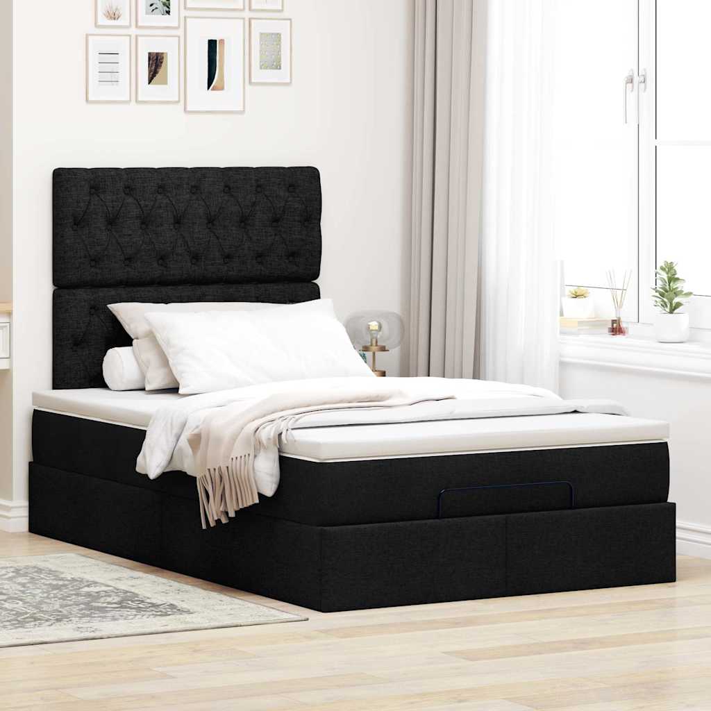 8721158480644_g_en_hd_1 vidaXL Ottoman Bed with Mattress Black King Single Fabric - Image 3