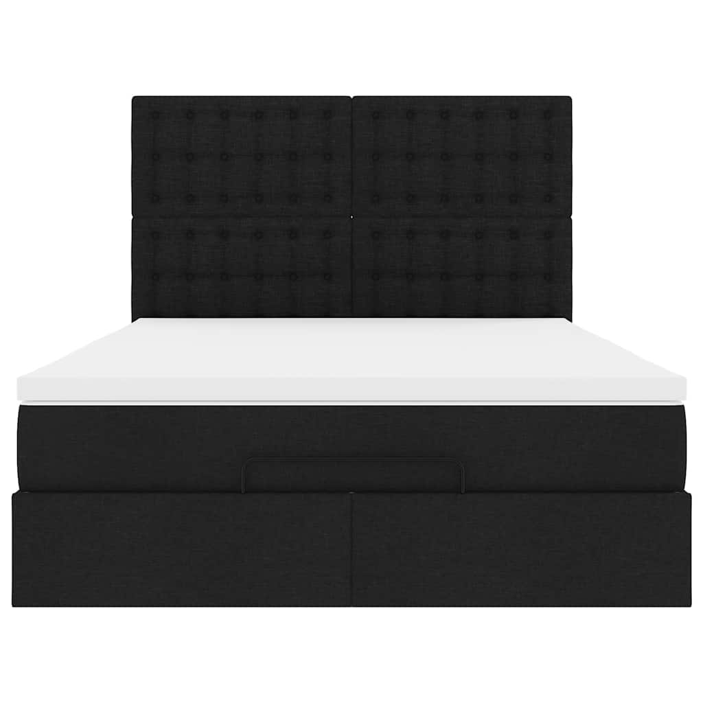 8721158481450_g_en_hd_5 vidaXL Ottoman Bed with Mattress Black Queen Fabric - Image 7