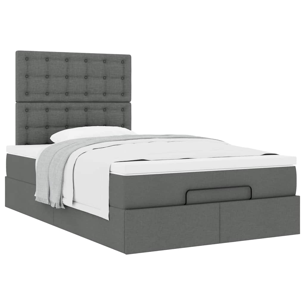 8721158481467_g_en_hd_3 vidaXL Ottoman Bed with Mattress Dark Grey King Single Fabric - Image 5