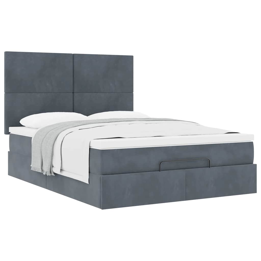 8721158482167_g_en_hd_3 vidaXL Ottoman Bed with Mattresses Dark Grey Queen Velvet - Image 5