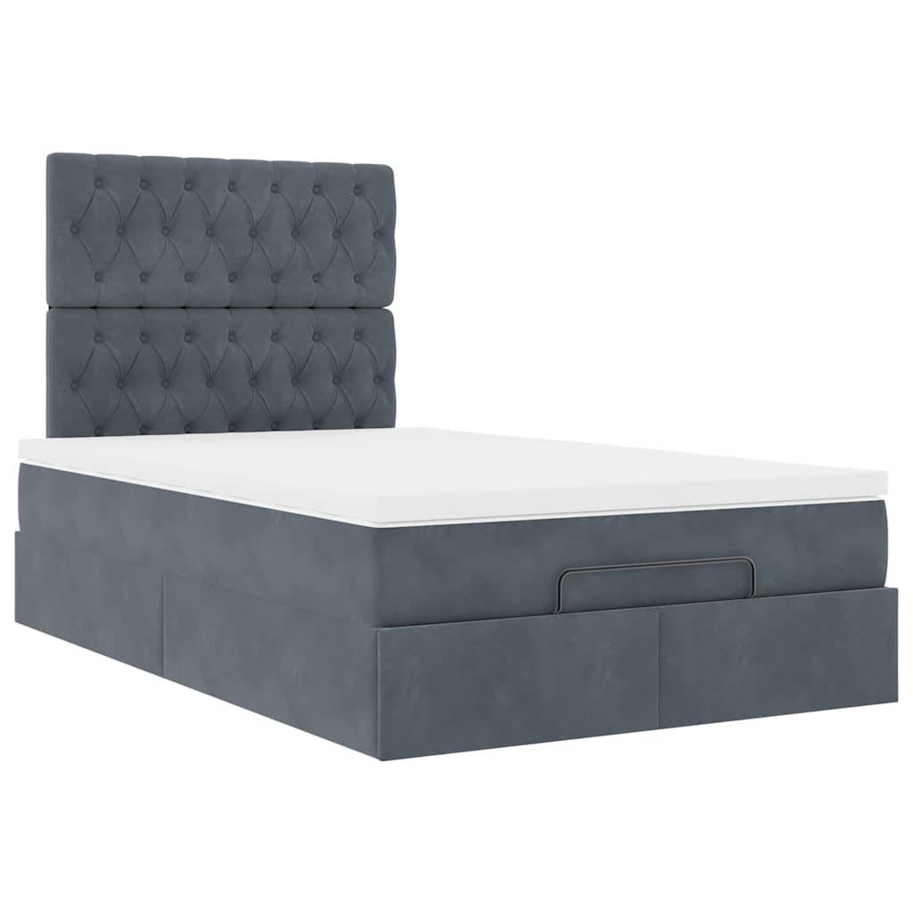 8721158483621_g_en_hd_4 vidaXL Ottoman Bed with Mattresses Dark Grey King Single Velvet - Image 6