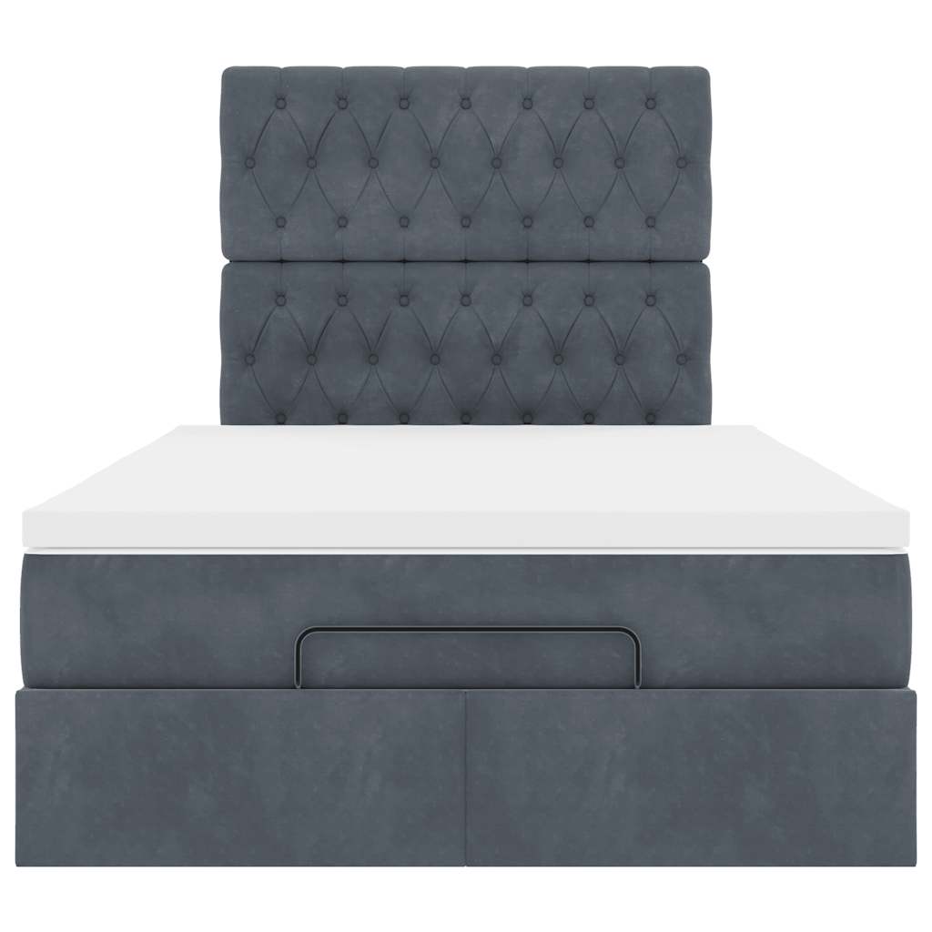 8721158483621_g_en_hd_5 vidaXL Ottoman Bed with Mattresses Dark Grey King Single Velvet - Image 7