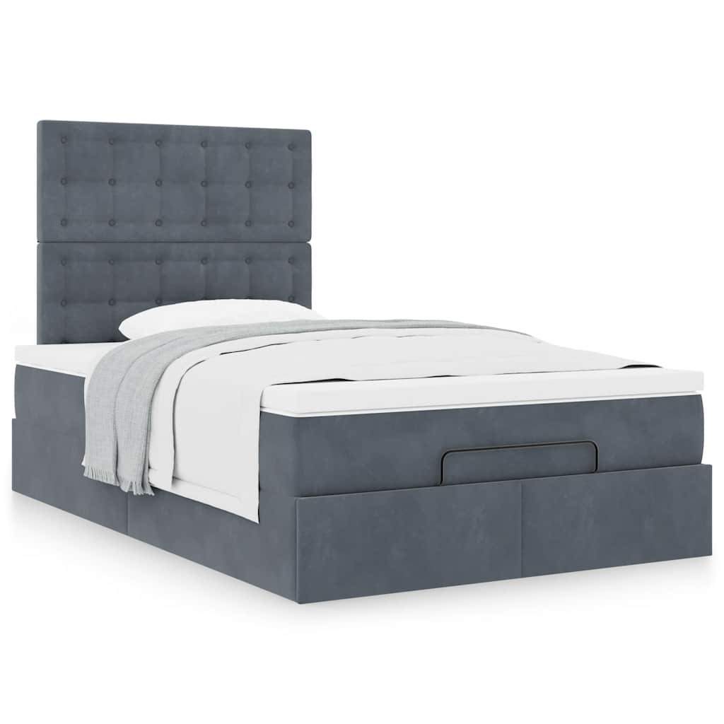 8721158484345_g_en_hd_2 vidaXL Ottoman Bed with Mattresses Dark Grey King Single Velvet - Image 4