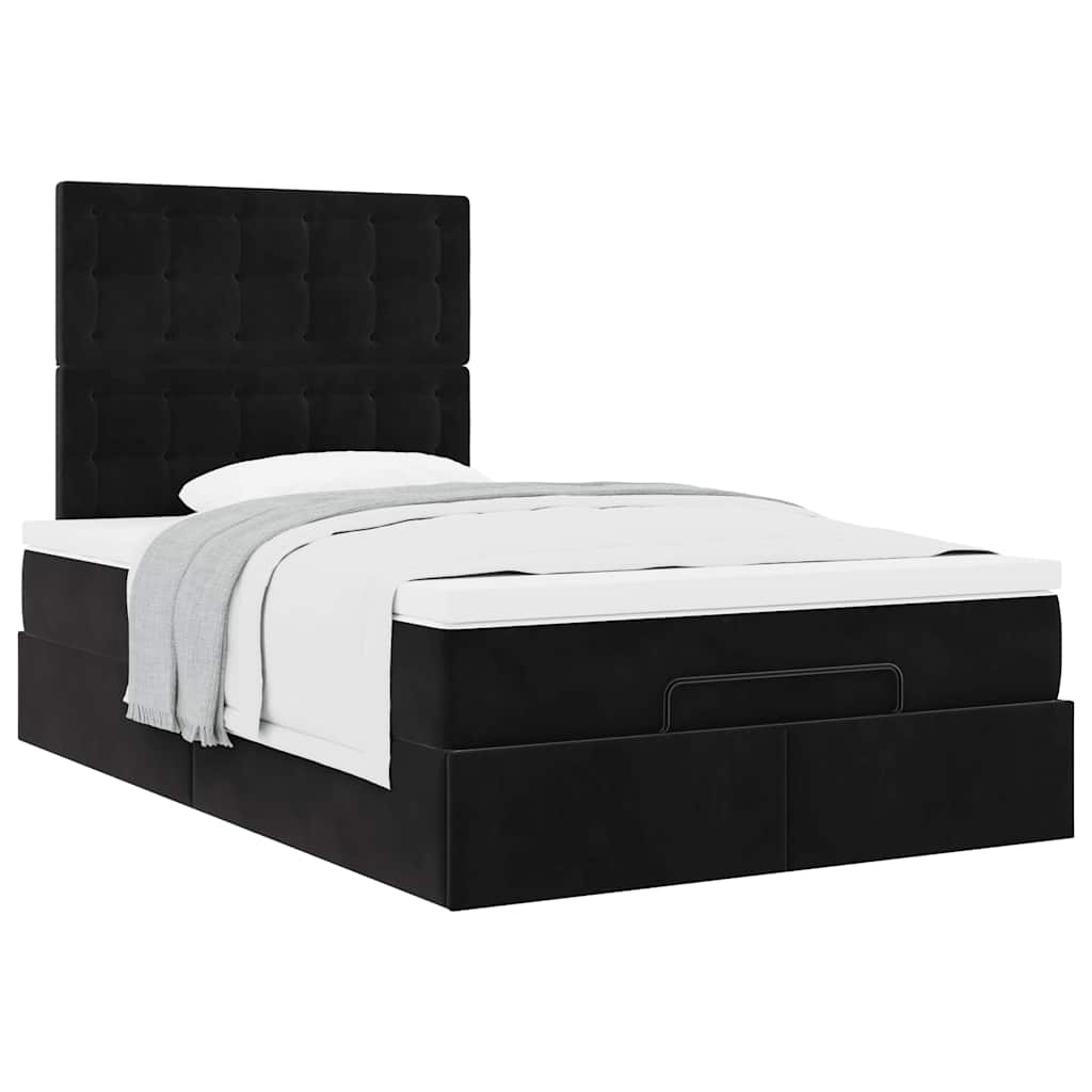 8721158484352_g_en_hd_3 vidaXL Ottoman Bed with Mattresses Black King Single Velvet - Image 5