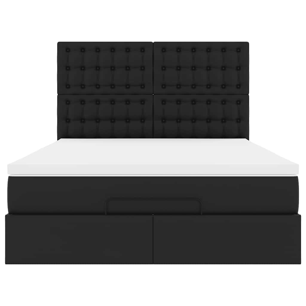 8721158486639_g_en_hd_6 vidaXL Ottoman Bed with Mattress & LEDs Black Queen Faux Leather - Image 8