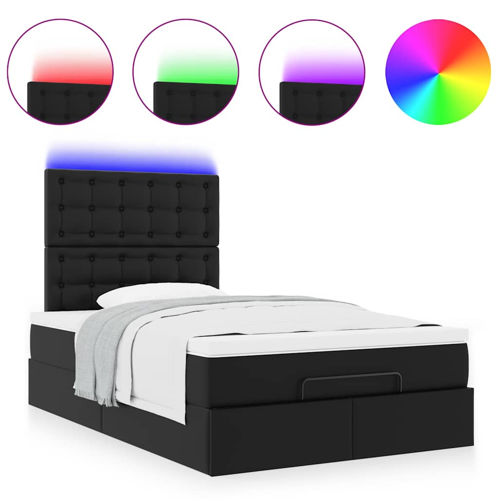 8721158486646_g_en_hd_3 vidaXL Ottoman Bed with Mattress & LEDs Black King Single Faux Leather - Image 5