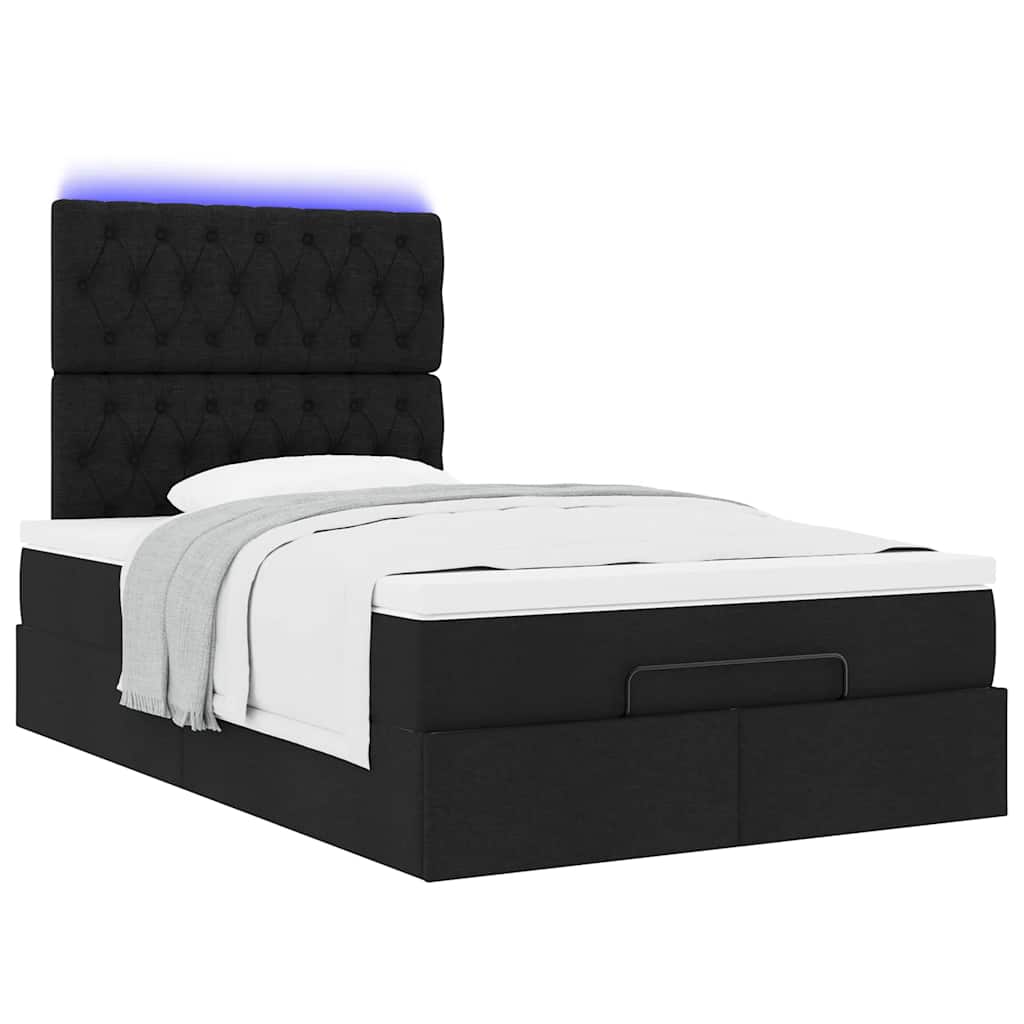 8721158489135_g_en_hd_4 vidaXL Ottoman Bed with Mattress & LEDs Black King Single Fabric - Image 6