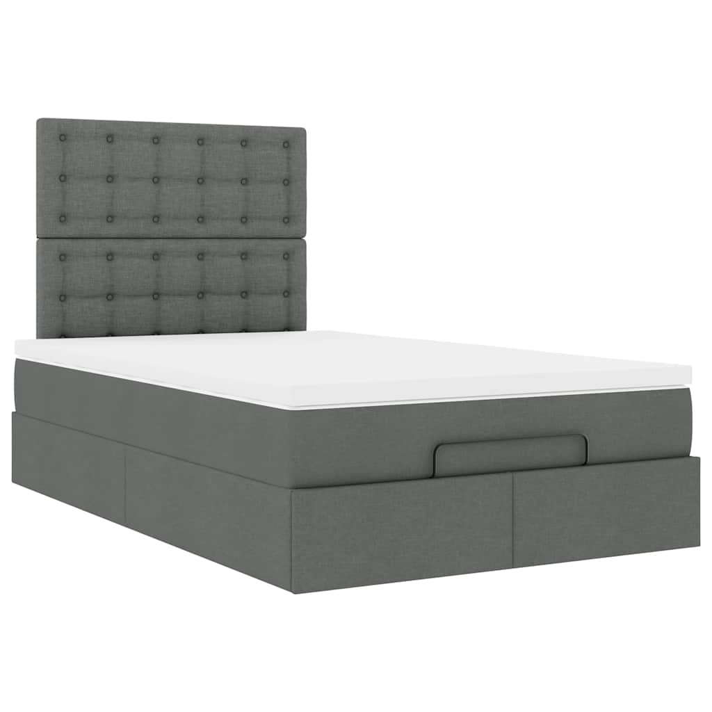 8721158489951_g_en_hd_5 vidaXL Ottoman Bed with Mattress & LEDs Dark Grey King Single Fabric - Image 7