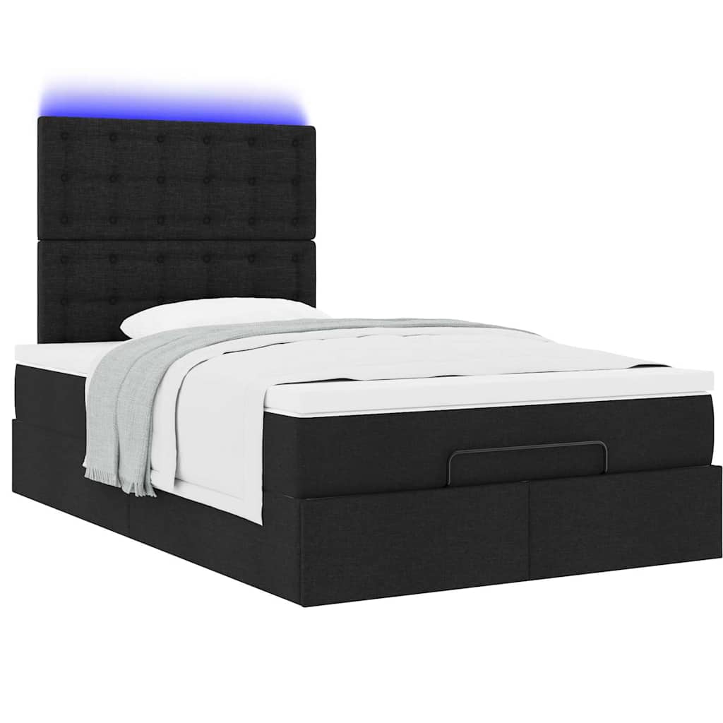 8721158489968_g_en_hd_4 vidaXL Ottoman Bed with Mattress & LEDs Black King Single Fabric - Image 6