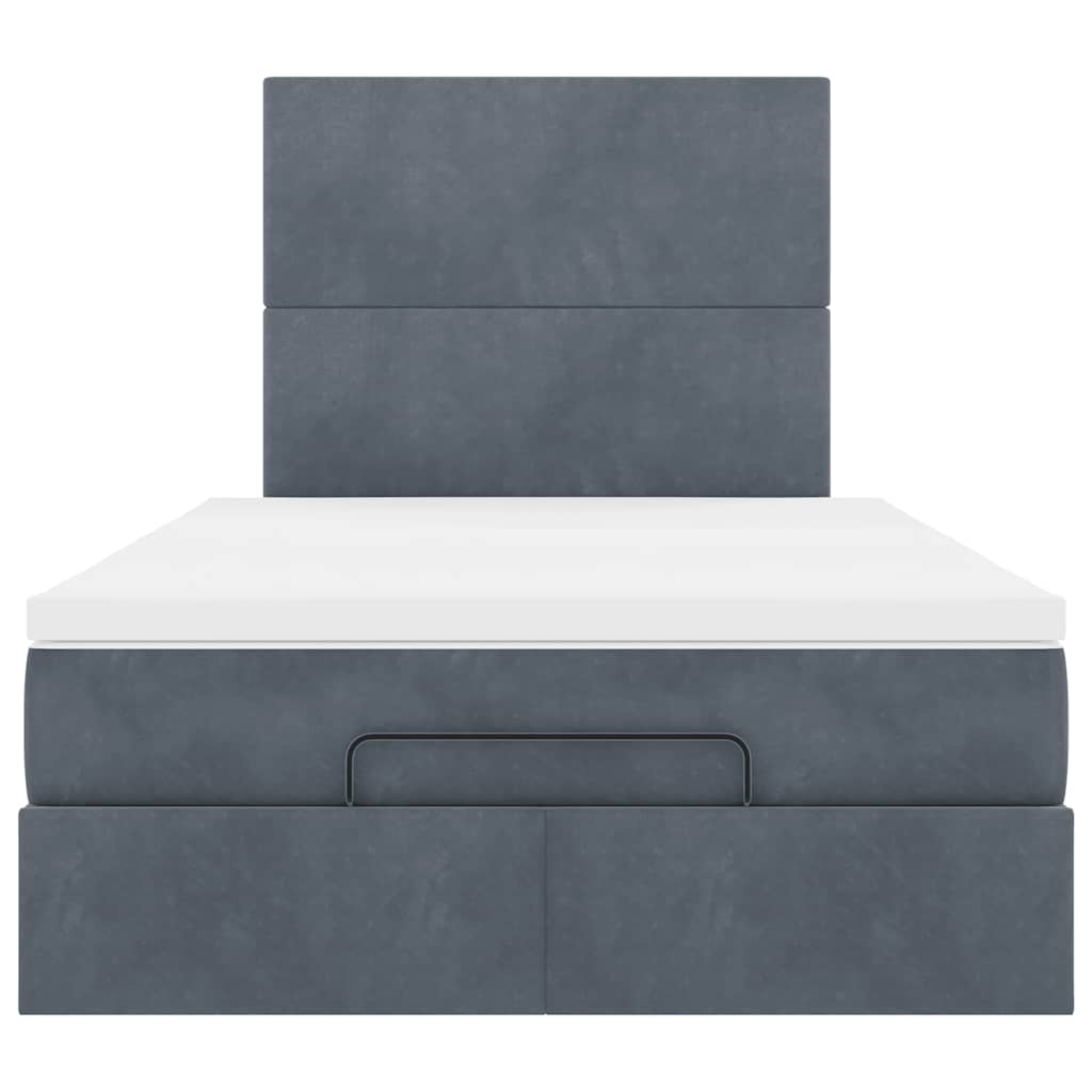 8721158490674_g_en_hd_6 vidaXL Ottoman Bed with Mattresses & LEDs Dark Grey King Single Velvet - Image 8