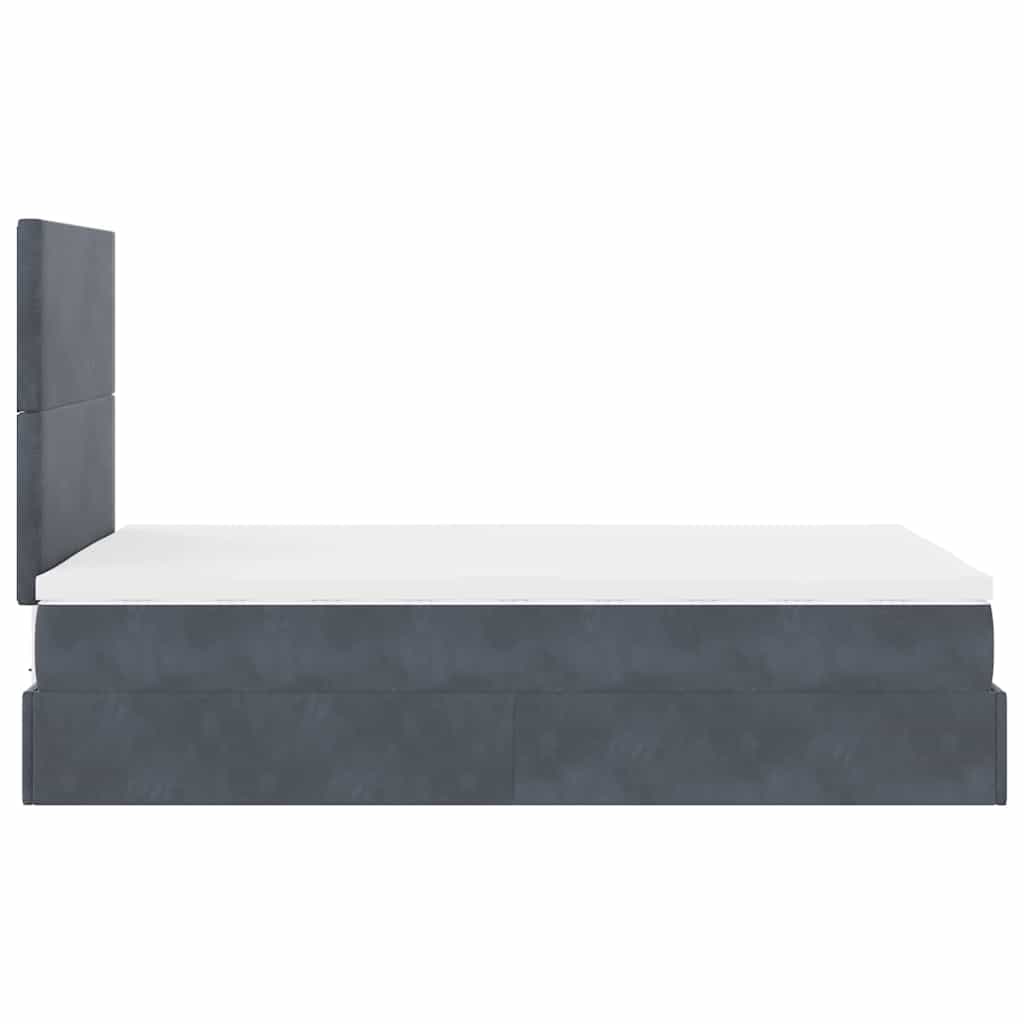 8721158490674_g_en_hd_7 vidaXL Ottoman Bed with Mattresses & LEDs Dark Grey King Single Velvet - Image 9