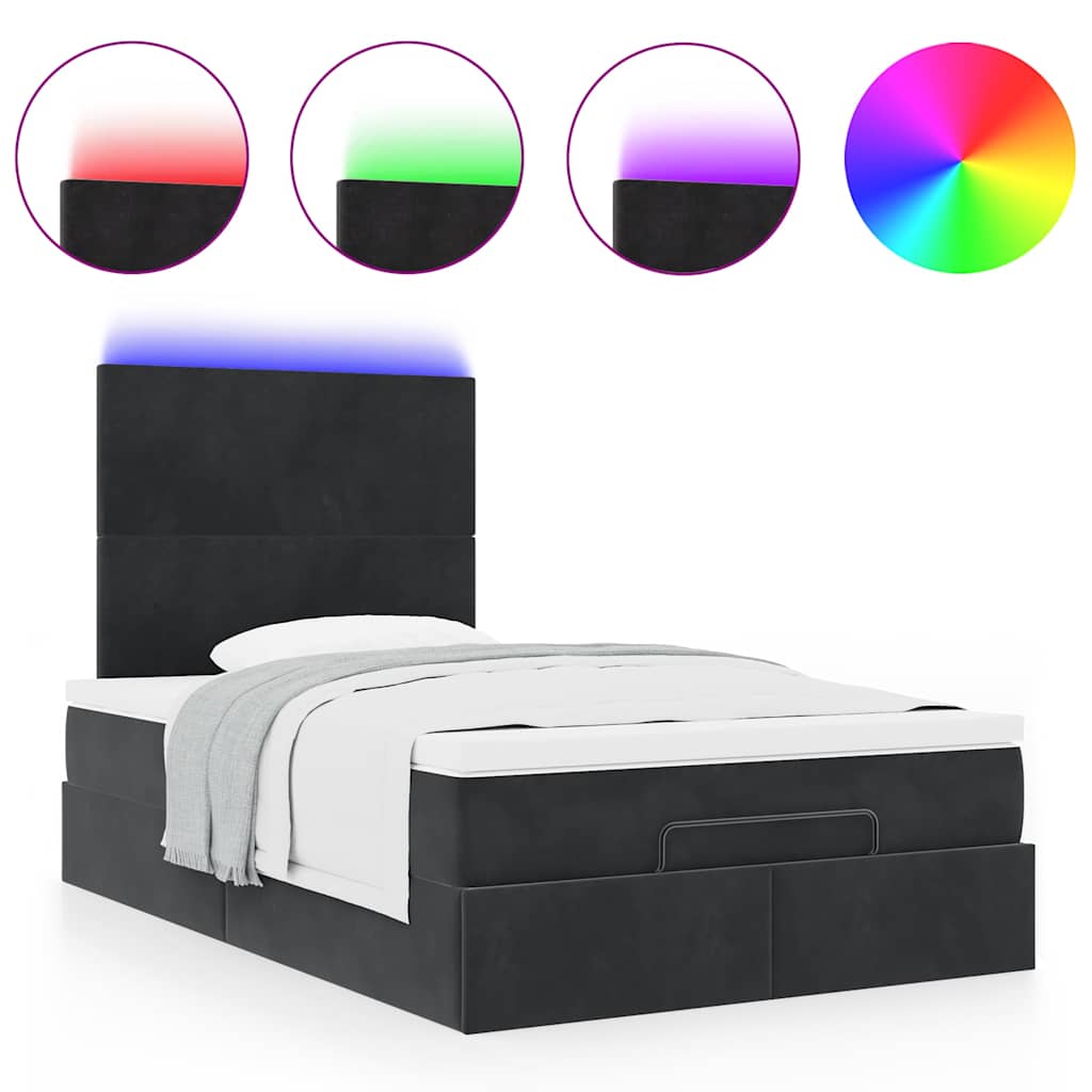 8721158490681_g_en_hd_3 vidaXL Ottoman Bed with Mattresses & LEDs Black King Single Velvet - Image 5