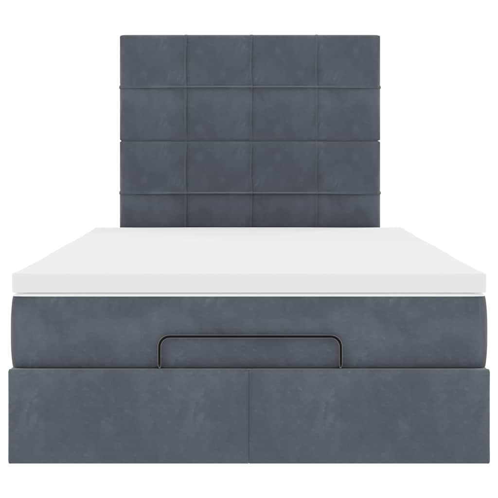 8721158491398_g_en_hd_6 vidaXL Ottoman Bed with Mattresses & LEDs Dark Grey King Single Velvet - Image 8