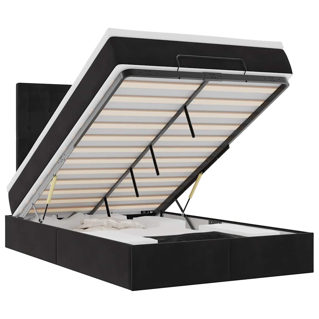 8721158492845_a_en_hd_1 vidaXL Ottoman Bed with Mattresses & LEDs Black King Single Velvet - Image 2