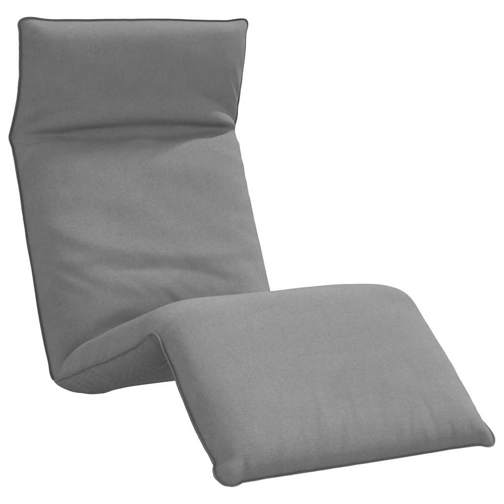 8721158495099_a_en_hd_1 vidaXL Folding Sun lounger Grey 175x54x8.5 cm Oxford Fabric - Image 2