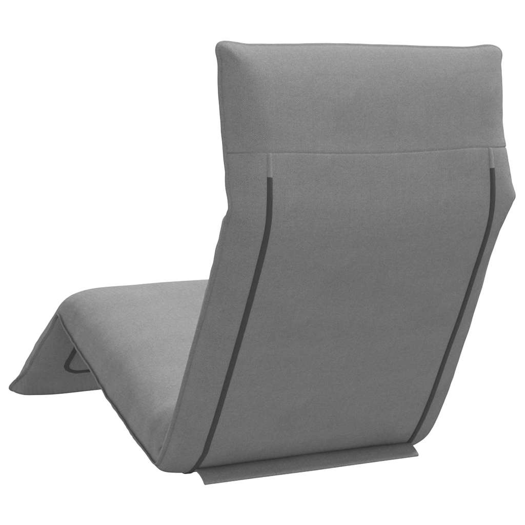 8721158495099_g_en_hd_4 vidaXL Folding Sun lounger Grey 175x54x8.5 cm Oxford Fabric - Image 6