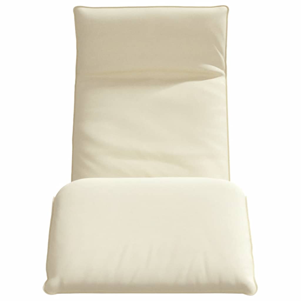 8721158495105_g_en_hd_2 vidaXL Folding Sun lounger Cream 175x54x8.5 cm Oxford Fabric - Image 4